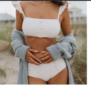 Albion white swimsuit